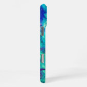 Lila Wasserspritze iPhone Hülle (Rechte Seite)