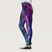 Lila Wassersturm Leggings (Links)