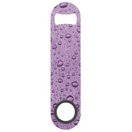Lila Wassertröpfchen Speed Flaschenöffner