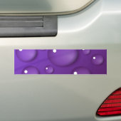 Lila Wassertropfmuster Autoaufkleber (Auf Auto)