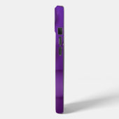 Lila Wassertropfmuster Case-Mate iPhone Hülle (Rückseite / Links)