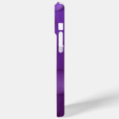 Lila Wassertropfmuster Case-Mate iPhone Hülle (Rückseite / Links)