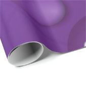 Lila Wassertropfmuster Geschenkpapier (Rolleneckpunkt)