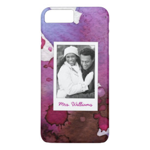 Lila Watercolor addieren Foto Case-Mate iPhone Hülle