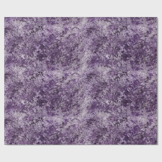 Lila Watercolor Geschenkpapier (Flach)