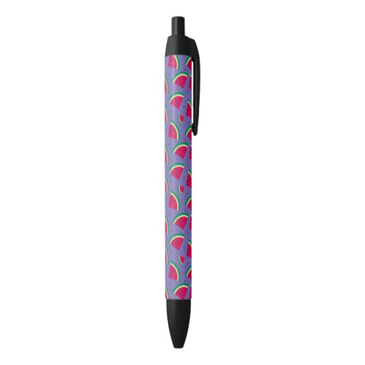 Lila Watermelon Kugelschreiber (Unterseite (Vertikal))