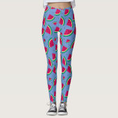Lila Watermelon Leggings (Vorderseite)