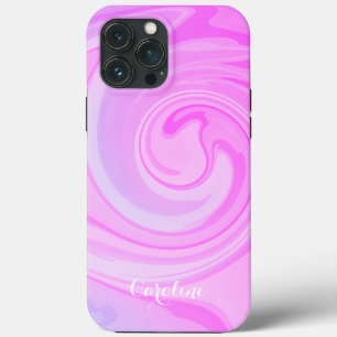 Lila Wave Abstrakt, Inspirivity iPhone Case