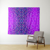 Lila Wave Glitzern Wandteppich (Beispiel (Horizontal))