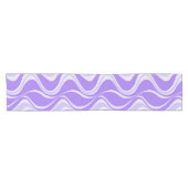 Lila Wave Table Runner Kurzer Tischläufer (Horizontal)