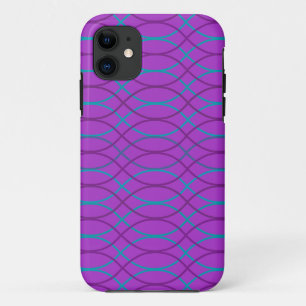 Lila Waves Case-Mate iPhone Hülle
