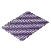 Lila Waves Notizblock (Linke Seite)