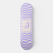 Lila Waves Skateboard (Vorderseite)