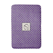 Lila Webenattan für benutzerdefinierte Farbe mit M Badematte (Vorderseite Vertikal)