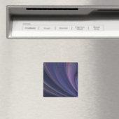 Lila weiche Sandwellen Magnet (In Situ (Geschirrspüler))