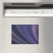 Lila weiche Sandwellen Magnet (In Situ (Geschirrspüler))