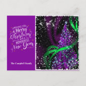 Lila Weihnachten (Vorderseite)