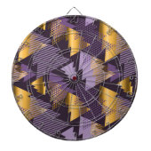 lila Weihnachtsbäume Dartscheibe (vorne)