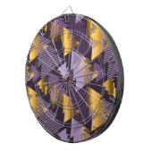 lila Weihnachtsbäume Dartscheibe (Vorderseite rechts)