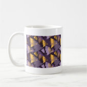 lila Weihnachtsbäume Kaffeetasse (Links)