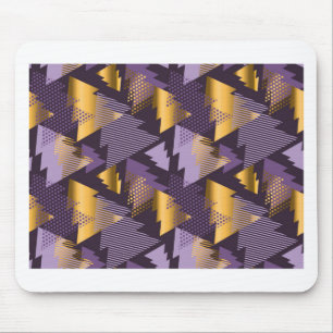 lila Weihnachtsbäume Mousepad