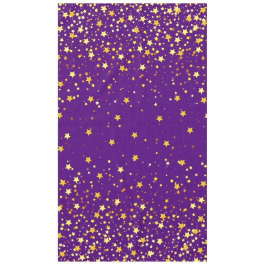 Lila Weihnachtsfest Tischdecke (Vorderseite)