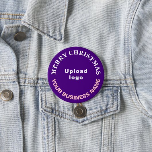 Lila Weihnachtsgeschenk-Taste Button (Beispiel)