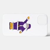 lila Weihnachtslieder Case-Mate iPhone Hülle (Rückseite (Horizontal))