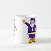 lila Weihnachtslieder Kaffeetasse (Mittel)
