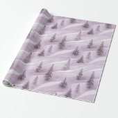 Lila Weihnachtsmuster#10 ID1009 Geschenkpapier (Ungerollt)
