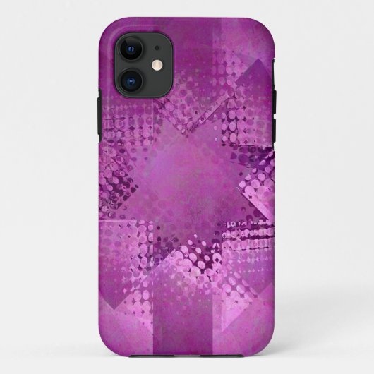 Lila Weihnachtsstern 5 Fall Case-Mate iPhone Hülle (Rückseite)