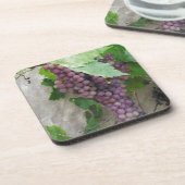 Lila Weintrauben Untersetzer (Linke Seite)