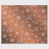 lila, weiß, braun, blau, Weihnachtspapier, Winter+ Geschenkpapier (Flach)