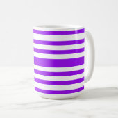 Lila-weiß gestreift kaffeetasse (VorderseiteRechts)