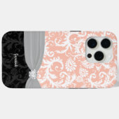 Lila Weiß plus alle Farbteufel bedruckter Kristall Case-Mate iPhone Hülle (Rückseite (Horizontal))