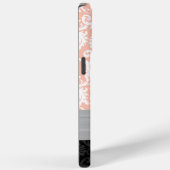 Lila Weiß plus alle Farbteufel bedruckter Kristall Case-Mate iPhone Hülle (Rückseite / Rechts)