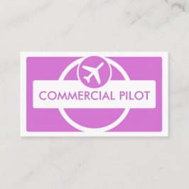 Lila weiße, benutzerfreundliche Visitenkarten Visitenkarte