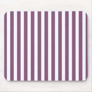 Lila-weiße Bonbonstreifen Mousepad