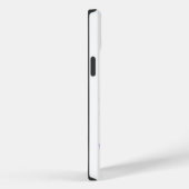 lila weiße Grafik Case-Mate iPhone Hülle (Rückseite / Rechts)