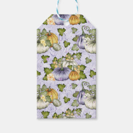 LILA WEISSE ORANGE FALL PUMPKINS GESCHENKANHÄNGER