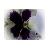 Lila-weiße Panik Magnet (Horizontal)