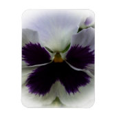 Lila-weiße Panik Magnet (Vertikal)