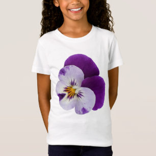 Lila, weiße Panikhaube T-Shirt