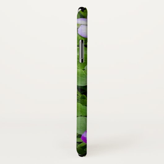 lila-weiße Pansy-Pflanze Case-Mate iPhone Hülle (Hinten/Rechts)