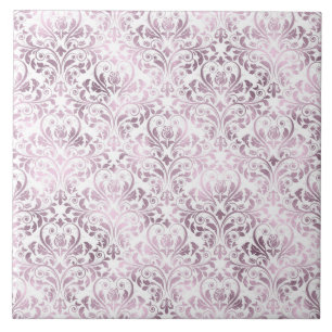 LILA WEISSE PATTERTile Fliese