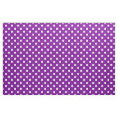 Lila weiße Polka Dots Textil Stoff (Fat Quarter (45,7 x 55,9 cm))