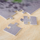Lila weiße Stiefmütterchen Puzzle (Seite)