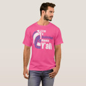 Lila Weiße Volleyball Mama Funny Mütter Sport F T-Shirt (Vorne ganz)