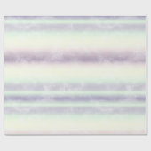 Lila weißer Einhorn-Traum Geschenkpapier (Flach)