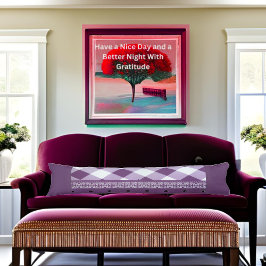 Lila weißer Karrer Polka Dock Damaskus Kunst Seitenschläferkissen